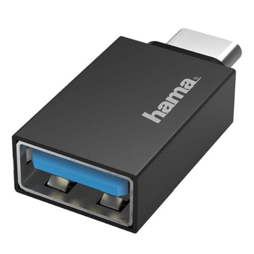Hama USB 3.2 Gen1 OTG Adapter, USB-C Male to USB-A Female, 5Gbps Hama USB 3.2 Gen1 OTG Adapter, USB-C Male to USB-A Female, 5Gbps